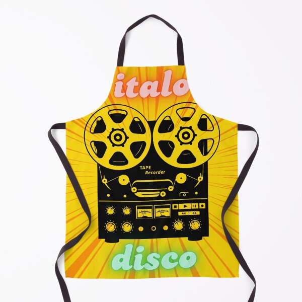 Item preview, Italo Disco Tape Recorder – Retro 80s Synthwave Music Aesthetic designed and sold by ArcticFoxStudio.