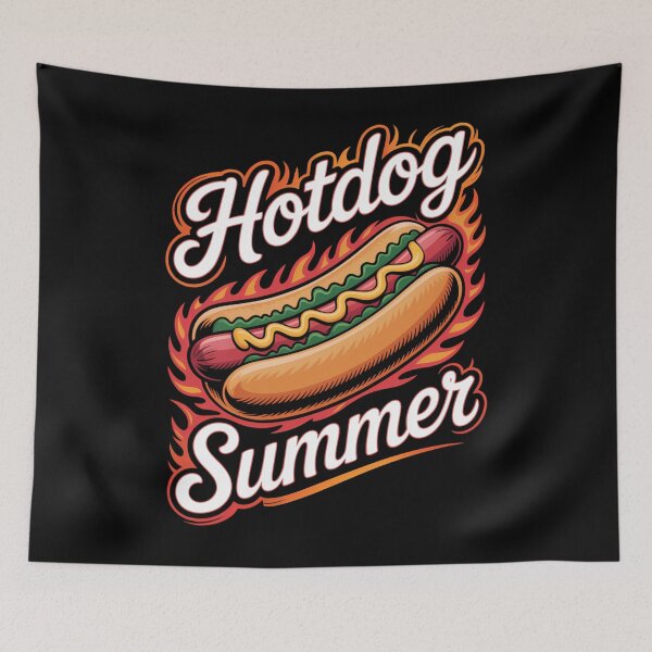 Item preview, Hotdog Summer designed and sold by unlehorbuson.