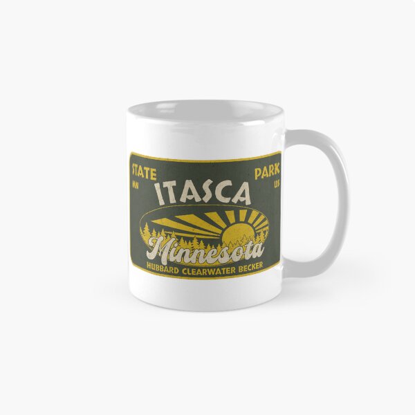 Item preview, Itasca State Park, Hubbard Clearwater Becker, Minnesota, badge design designed and sold by Wanderful-roads.