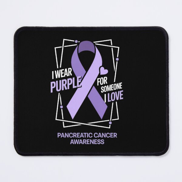 Item preview, Pancreatic Cancer Awareness Purple Ribbon designed and sold by HellD3vil-Art.