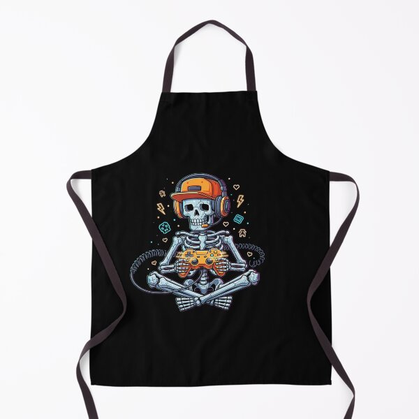 Item preview, Halloween Skeleton Gamer Pixel Video Gaming Boys designed and sold by Dressed For  Duty.