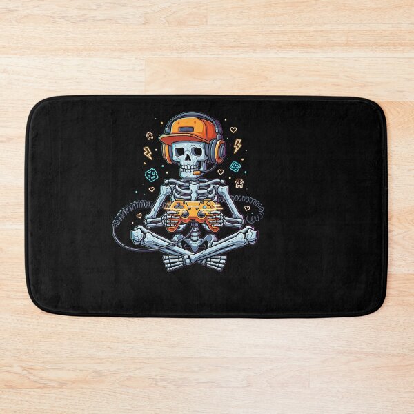 Item preview, Halloween Skeleton Gamer Pixel Video Gaming Boys designed and sold by Dressed For  Duty.