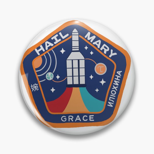 Item preview, Project Hail Mary Patch Ryland Grace designed and sold by Calentine-Arts.