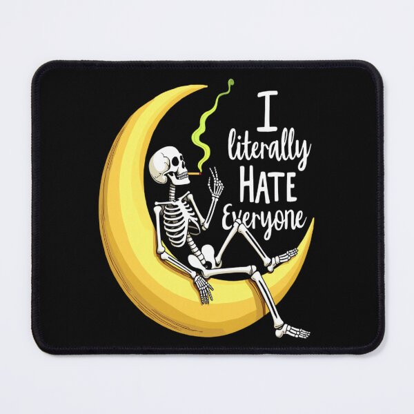 Item preview, I literally Hate Everyone. Social Battery Drained Humor designed and sold by JohnVBurks.