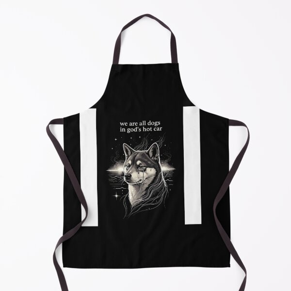 Item preview, We Are All Dogs In God's Hot Car Funny Dog Meme designed and sold by Dressed For  Duty.