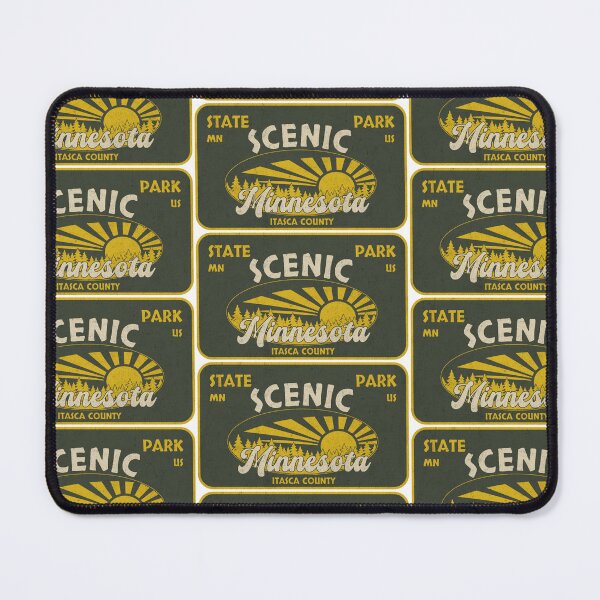 Item preview, Scenic State Park, Itasca County, Minnesota, badge design designed and sold by Wanderful-roads.
