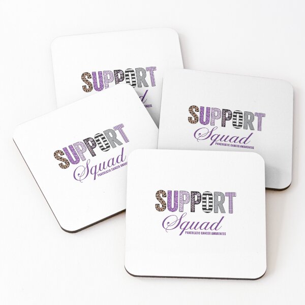 Item preview, Pancreatic Cancer Awareness Support Squad Purple Ribbon Support designed and sold by HellD3vil-Art.