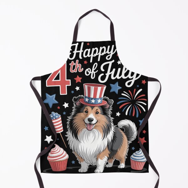Item preview, Sheltie 4th of July Shetland Sheepdog Independence Day designed and sold by unlehorbuson.