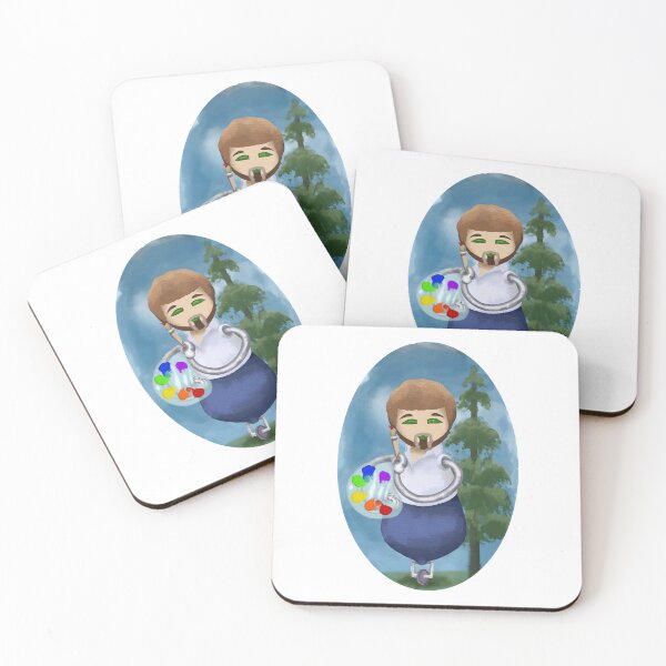 Item preview, Bot Ross designed and sold by The Playful Pangolin.