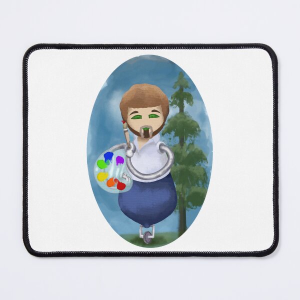 Item preview, Bot Ross designed and sold by The Playful Pangolin.