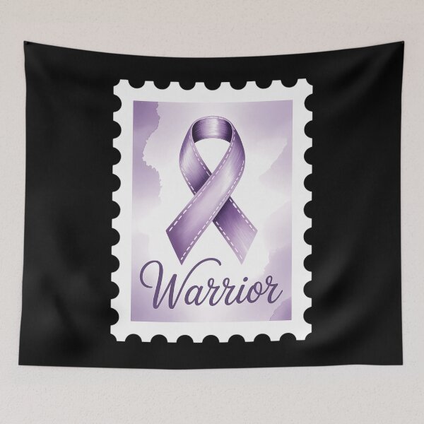Item preview, Pancreatic Cancer Awareness Support Squad Purple Ribbon designed and sold by HellD3vil-Art.