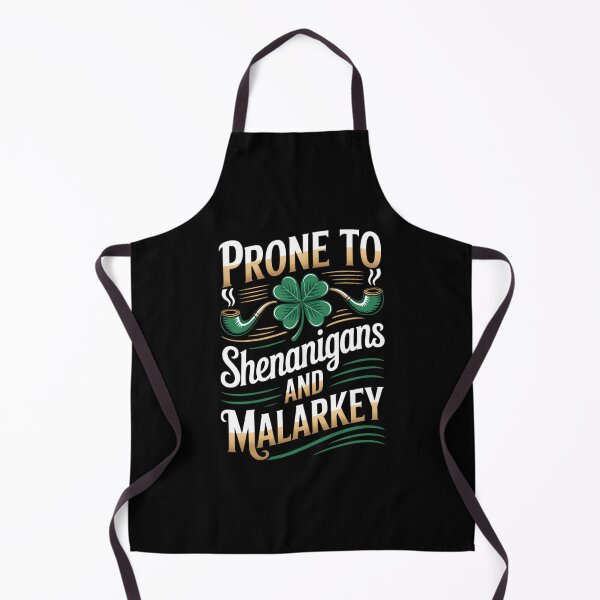 Item preview, st patricks day shenanigans malarkey shamrock designed and sold by HellD3vil-Art.