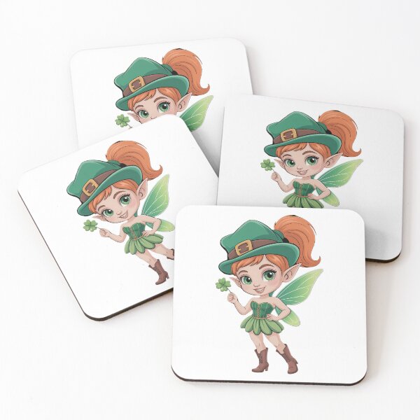 Item preview, St Patricks Day Fairy Leprechaun designed and sold by HellD3vil-Art.