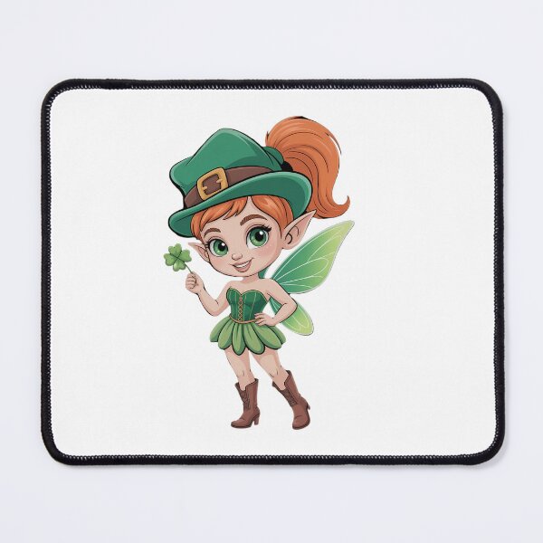 Item preview, St Patricks Day Fairy Leprechaun designed and sold by HellD3vil-Art.