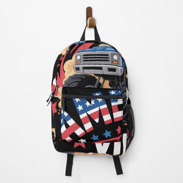 Item preview, Boy America Vibes Monster Truck 4th July designed and sold by unlehorbuson.