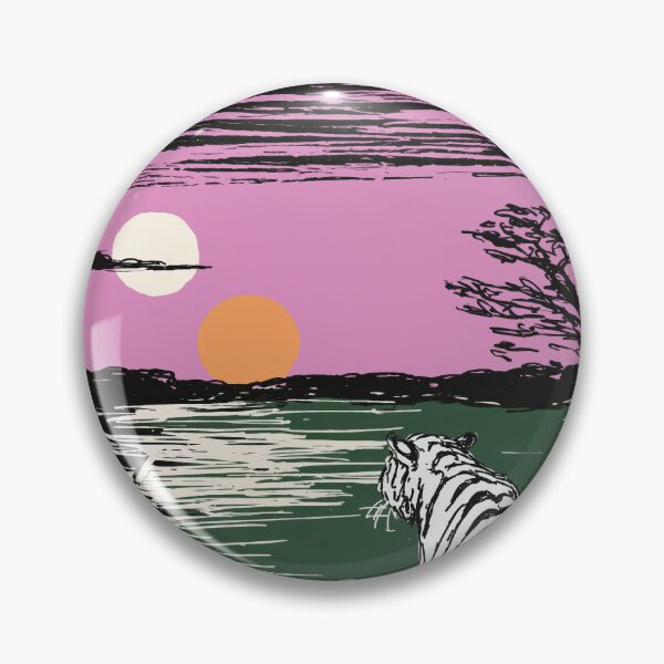 Item preview, Tiger By The Shore designed and sold by DefNoiz.