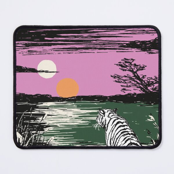 Item preview, Tiger By The Shore designed and sold by DefNoiz.