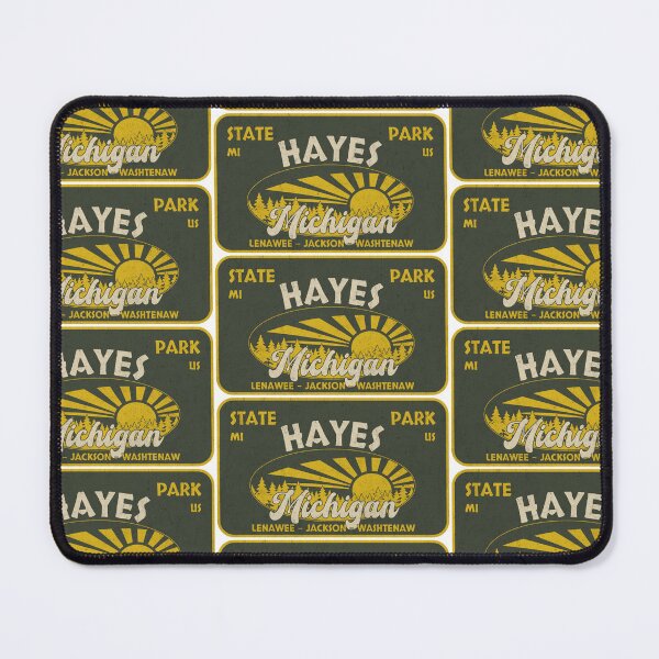 Item preview, Hayes State Park, Lenawee - Jackson - Washtenaw, Michigan, badge design designed and sold by Wanderful-roads.