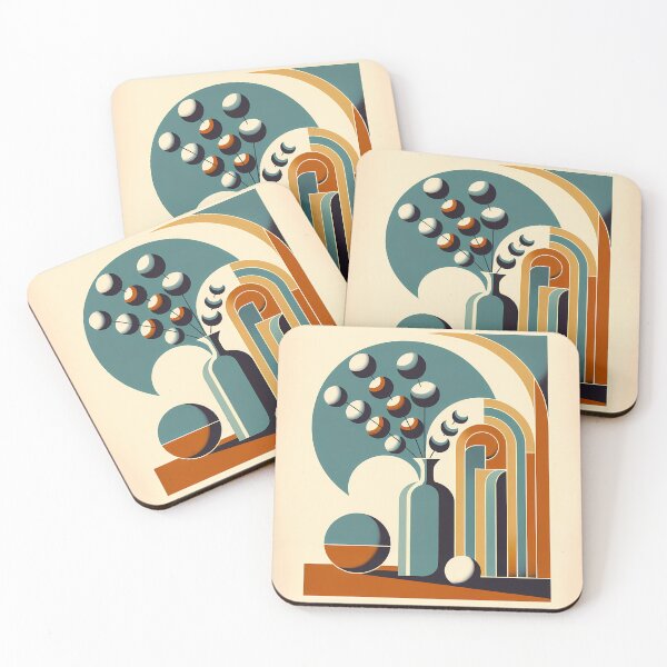 Item preview, Scandinavian Geometric Vase and Arches designed and sold by InkSmithery.