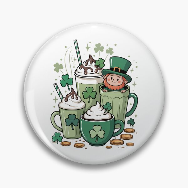 Item preview, St Patrick's Day Coffee Mugs Lucky Coffee designed and sold by Moon-Ape.
