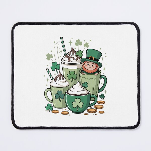Item preview, St Patrick's Day Coffee Mugs Lucky Coffee designed and sold by Moon-Ape.