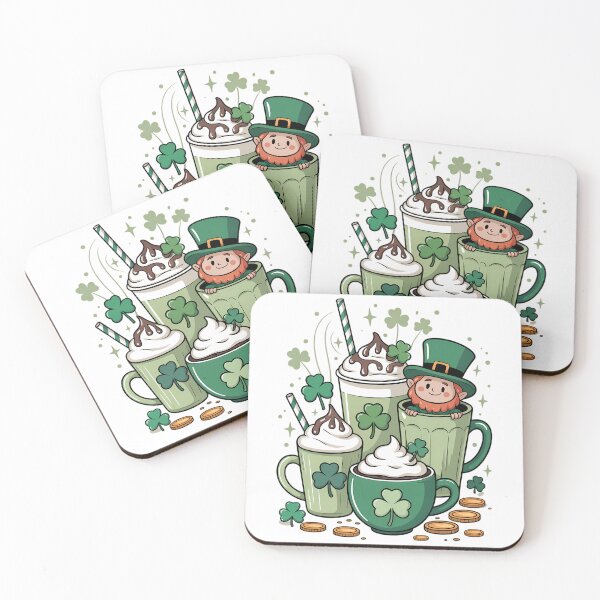 Item preview, St Patrick's Day Coffee Mugs Lucky Coffee designed and sold by Moon-Ape.