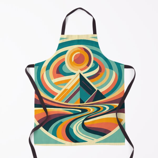 Item preview, Geometric Mountain Sunscape designed and sold by InkSmithery.