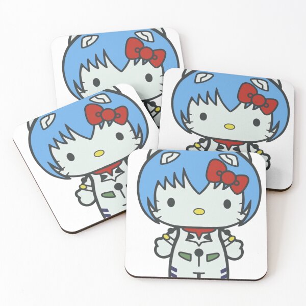 Item preview, Evangelion Cute Cat Anime Kitty Icon  designed and sold by nyro collective .