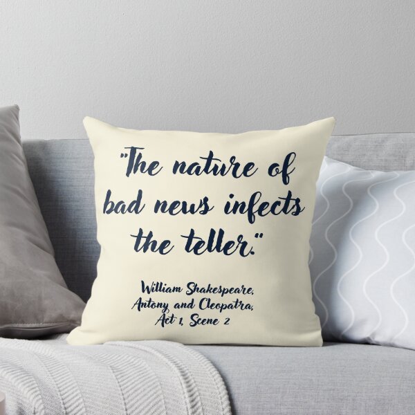 Item preview, Chill Shakespeare Quote from Antony and Cleopatra designed and sold by CharlottePlaceArt.