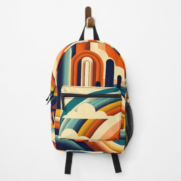 Item preview, Geometric Desert Sunset with Fox and Cactus designed and sold by InkSmithery.