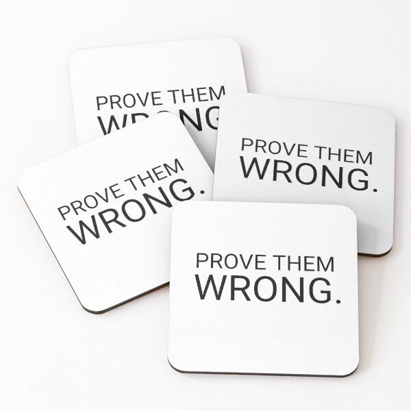 Item preview, Prove Them Wrong - Bold Minimalist  Motivational Quote designed and sold by Nanadestudio.