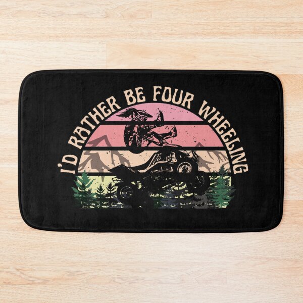 Item preview, I’d Rather Be Four Wheeling Vintage ATV designed and sold by FroggyBaBoy.