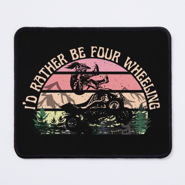 Item preview, I’d Rather Be Four Wheeling Vintage ATV designed and sold by FroggyBaBoy.