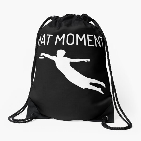 Ultimate Frisbee Moments Drawstring Bag