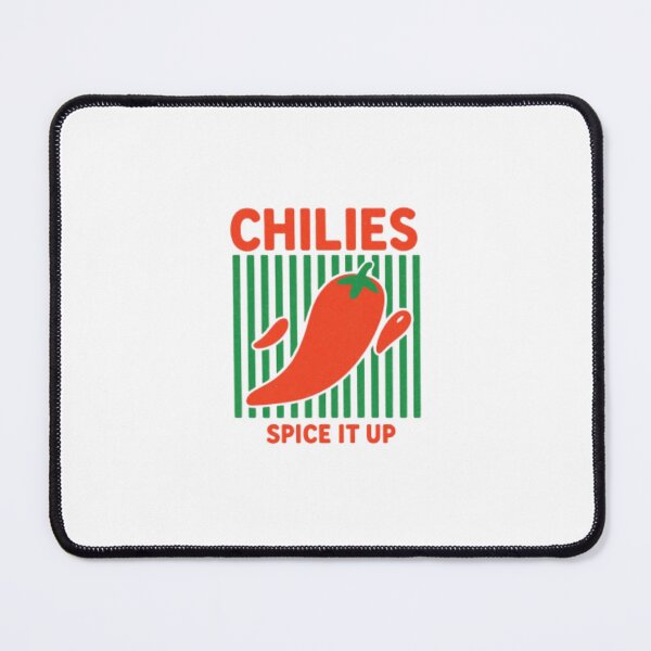 Item preview, Retro Chili Pepper Art: Chilies Spice It Up | Vibrant Red and Green Food Illustration designed and sold by Colorful-Garden.