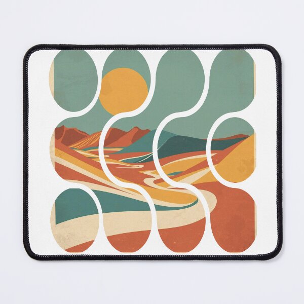 Item preview, ✨Mid Century Desert Landscape Art ✨ designed and sold by CheersTOGETHER.
