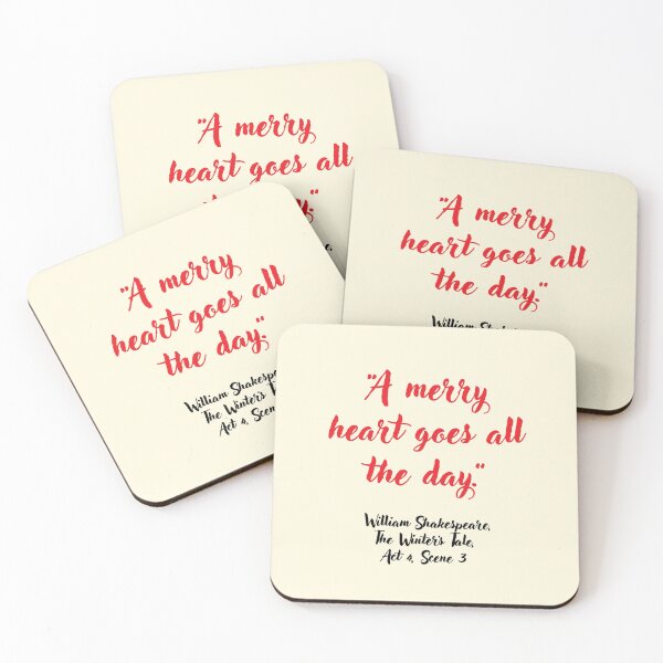 Item preview, Phat Shakespeare Quote from The Winter’s Tale designed and sold by CharlottePlaceArt.