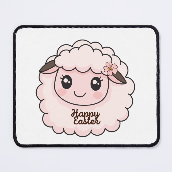Item preview, Happy Easter With A Sheep. designed and sold by Dinasshop.
