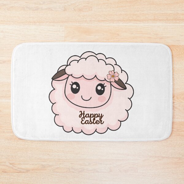 Item preview, Happy Easter With A Sheep. designed and sold by Dinasshop.