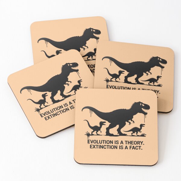 Item preview, Dinosaur - Evolution is a theory. Extinction is a fact designed and sold by 123ks.