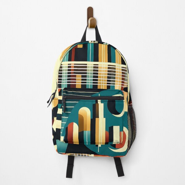 Item preview, Retro Geometric Cityscape Reflection designed and sold by InkSmithery.