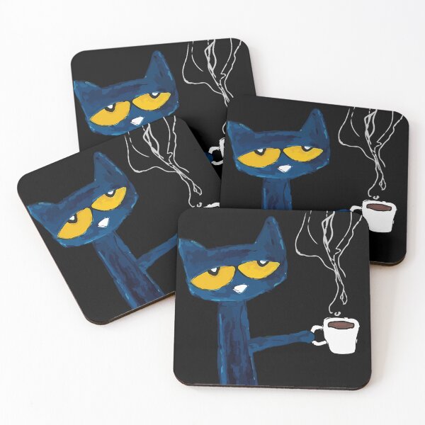 Item preview,  Funny Black Cat Drink Coffee designed and sold by Kvvngs.