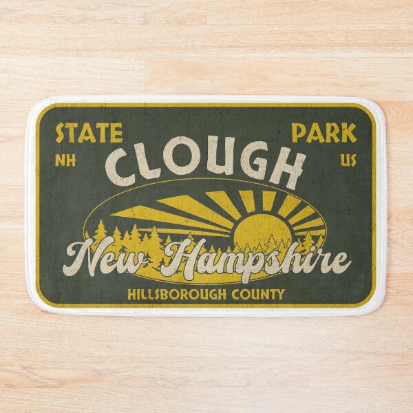 Item preview, Clough State Park, Hillsborough County, New Hampshire, badge design designed and sold by Wanderful-roads.