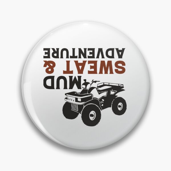 Item preview, Mud Sweat Adventure ATV Rider Design designed and sold by FroggyBaBoy.