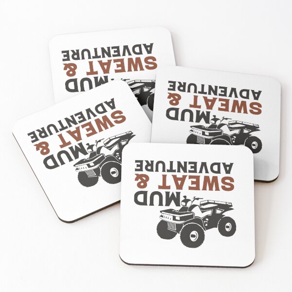 Item preview, Mud Sweat Adventure ATV Rider Design designed and sold by FroggyBaBoy.