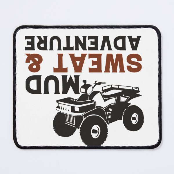 Item preview, Mud Sweat Adventure ATV Rider Design designed and sold by FroggyBaBoy.