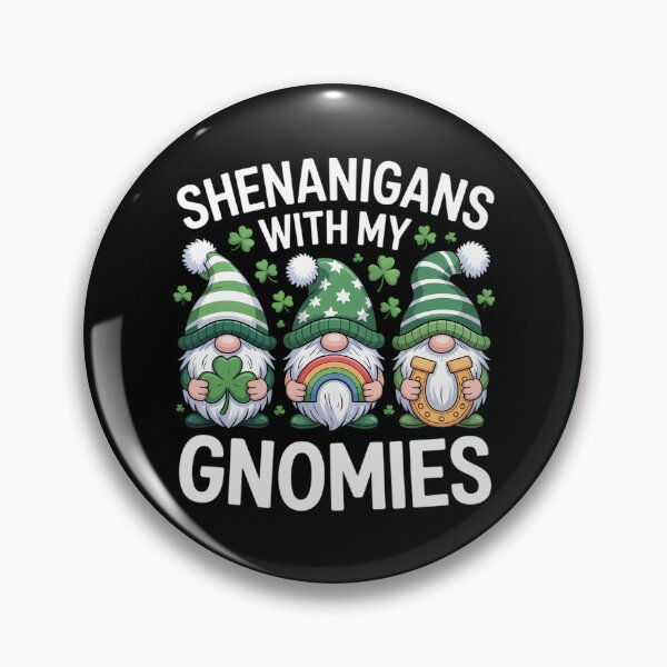Item preview, Shenanigans with My Gnomies St Patricks Day Gnome designed and sold by Moon-Ape.