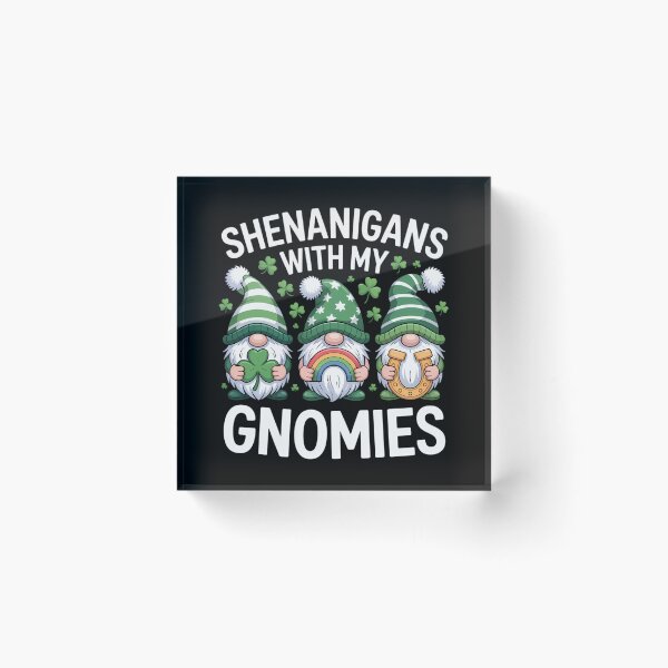 Item preview, Shenanigans with My Gnomies St Patricks Day Gnome designed and sold by Moon-Ape.