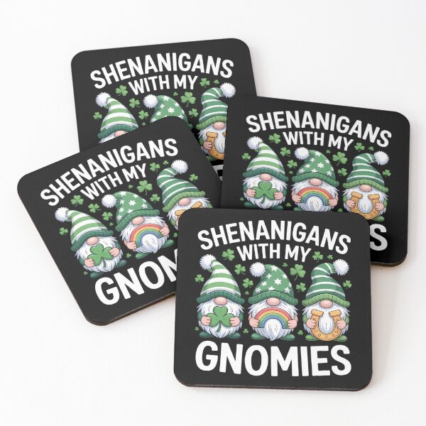 Item preview, Shenanigans with My Gnomies St Patricks Day Gnome designed and sold by Moon-Ape.
