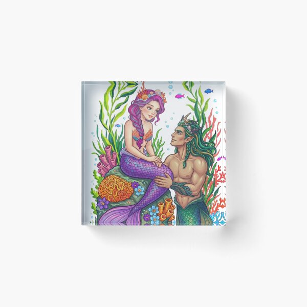 Item preview, Underwater Couple designed and sold by PP&RAINBOW SHOP.